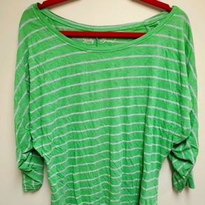 Lucky Brand Striped Dolman Top